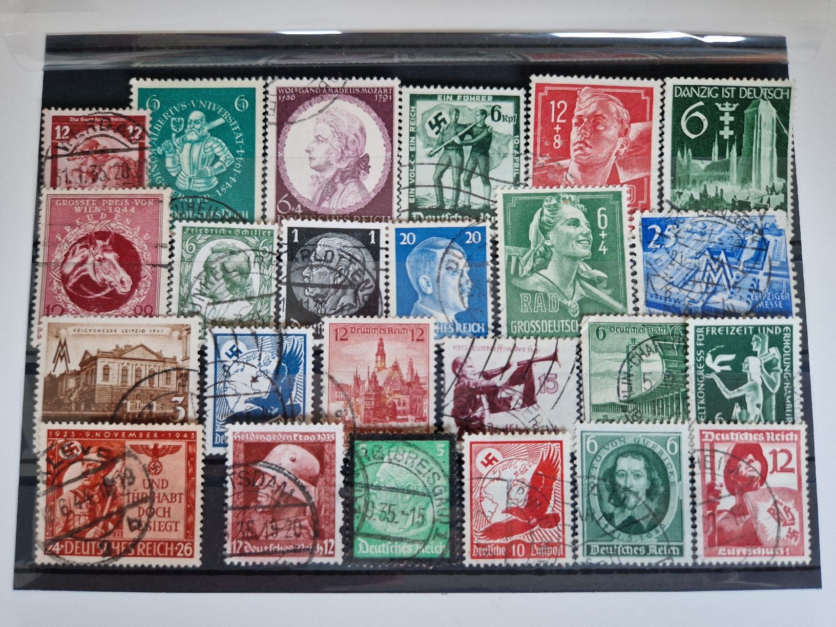 Alle Briefmarken: Deutsches Reich Briefmarken – Gebraucht aus St. Gallen von Enrico_SG