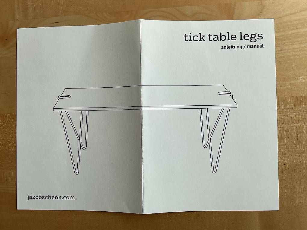 Sonstiges Mobiliar: Tick table legs, Jakob Schenk – Gebraucht aus Basel von cla_dv9r 2