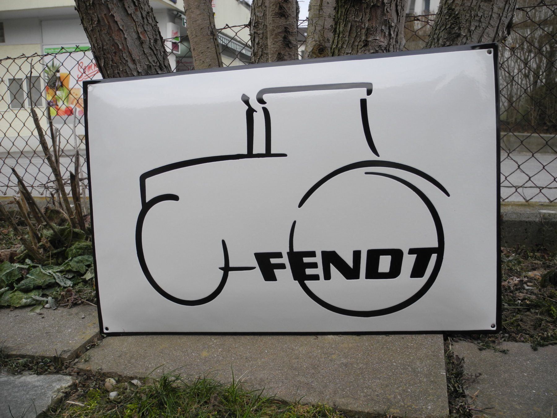 Fendt Trattori: FENDT EMAILSCHILD – Nuovo (secondo la descrizione) da Reinach AG venduto da Huckleberrysix
