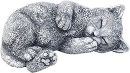 Katze Stein Skulptur Steinfigur Chat en pierre‪