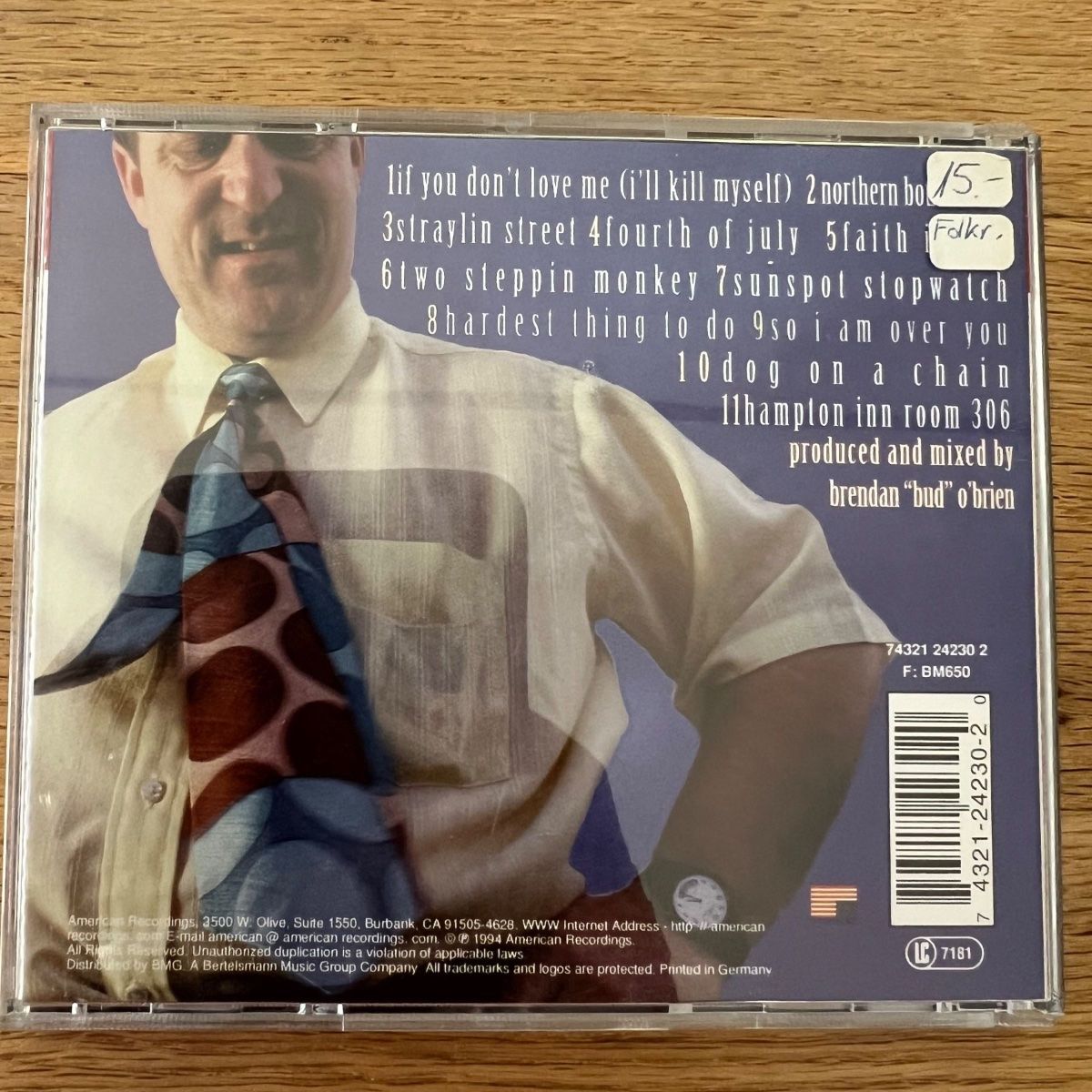 CDs: Pete Droge - Necktie Second / 1. D-Press. 1994 – Gebraucht aus Gais von soundcave57 1