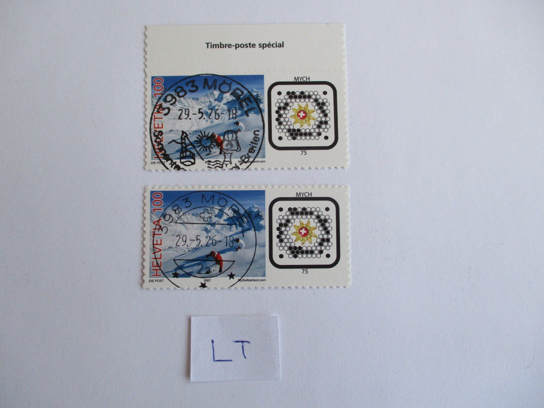 Tutti i francobolli: Voll Letzttagsstempel der Poststelle 3983 Mörel – Usato da Langnau b. Reiden venduto da Aktuell88