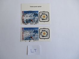 Voll Letzttagsstempel der Poststelle 3983 Mörel