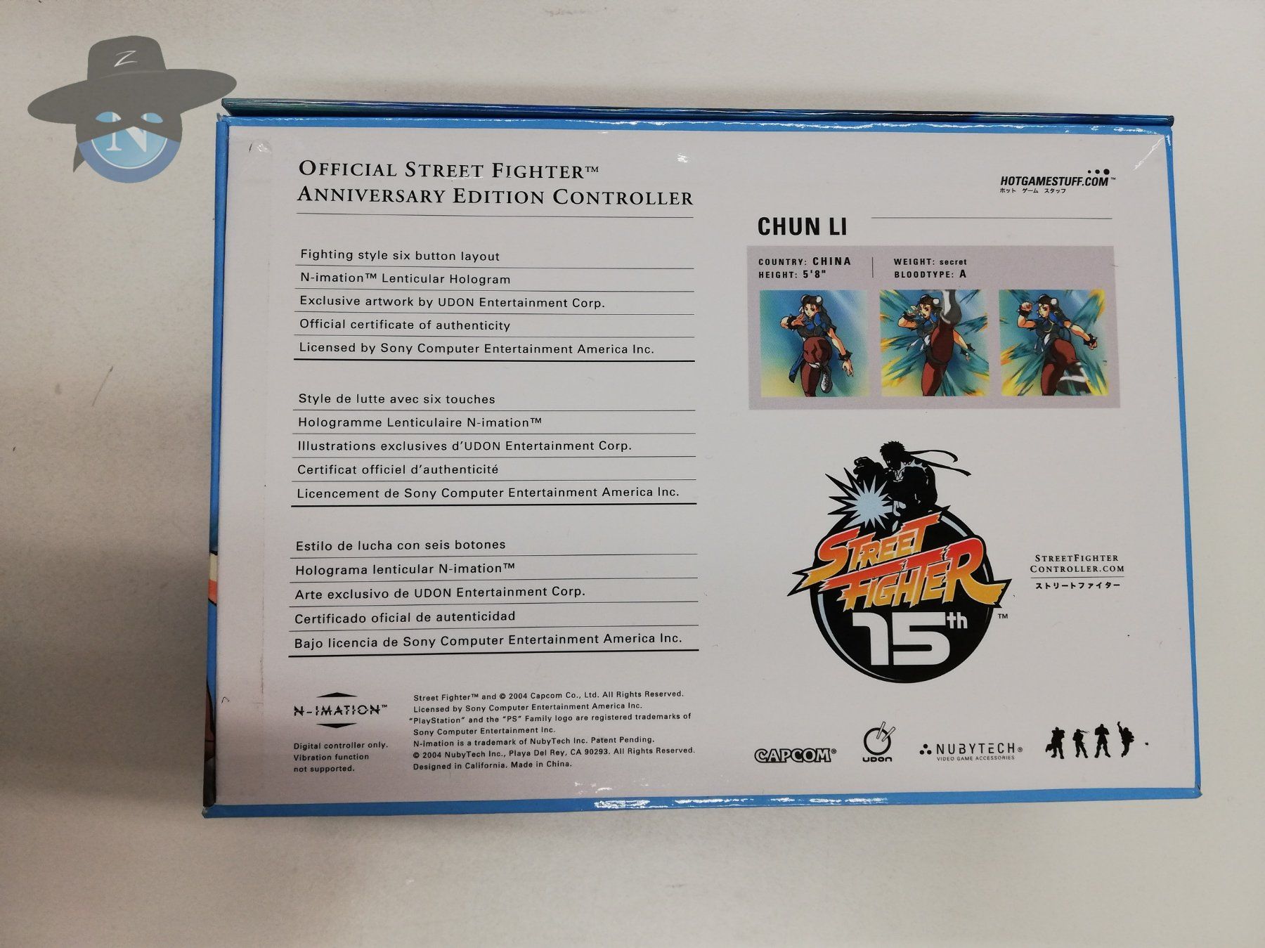 Street Fighter Chun Li Joypad/Controller zu Playstation 1 PS (Neu ...