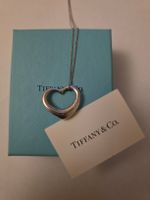 Tiffany &Co. Silber 925 Kette Open Heart NP 930