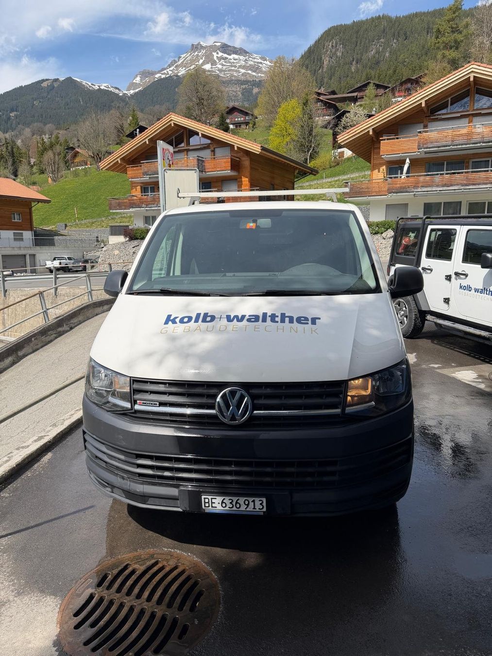 VW Nutzfahrzeuge: VW Transporter T6 4Motion, ab MFK und Service, mit Sortimo – Gebraucht aus Grindelwald von Kolb2 3