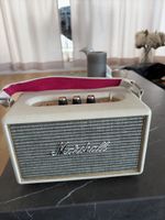 Bluetooth Lautsprecher Marshall Kilburn cremefarben gut