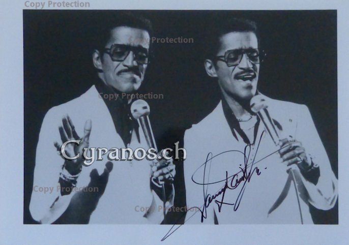Autografi: Sammy Davis jr. (1925-1990) Schauspieler - Autogramm – Usato da Dietikon venduto da autogramme1