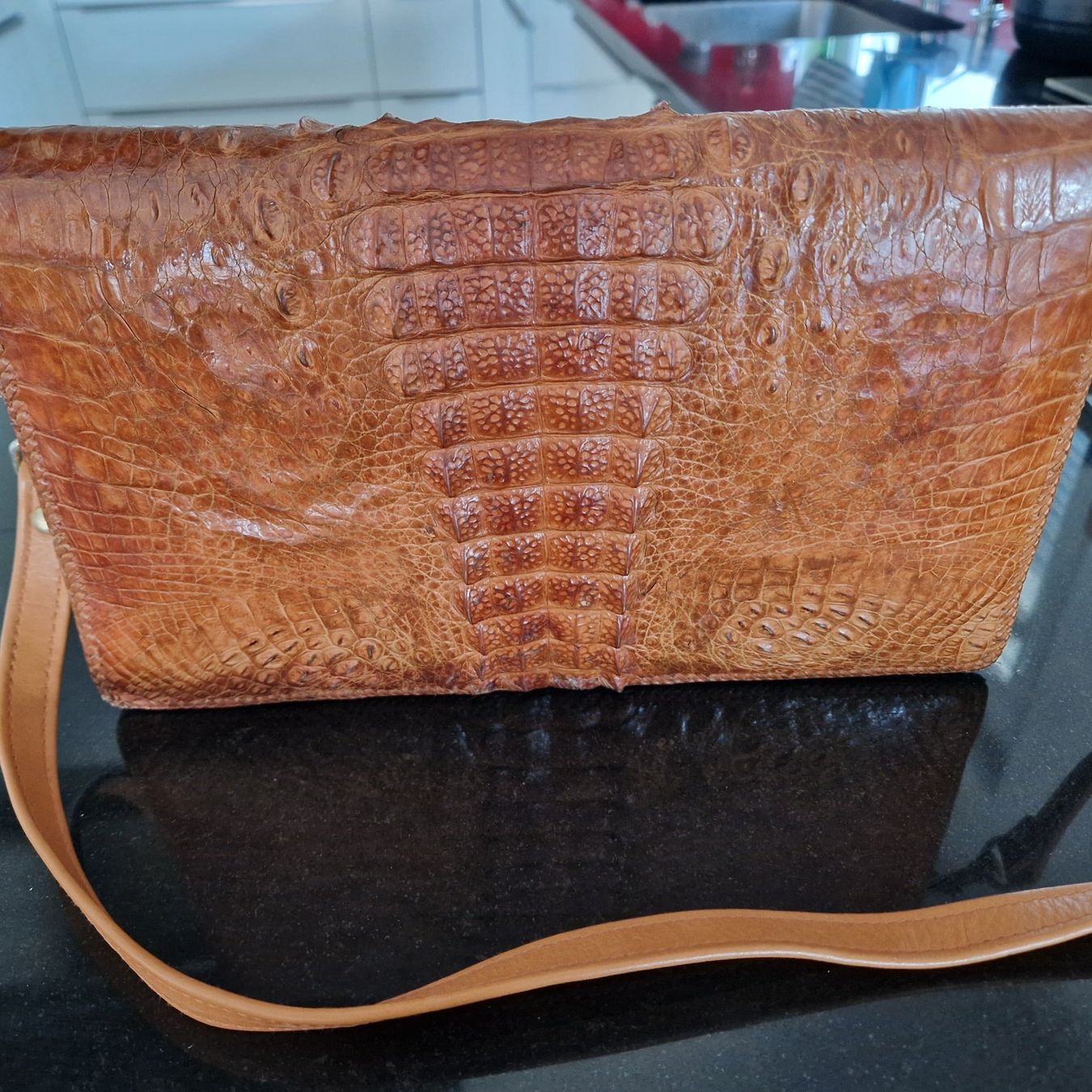 Borse da donna: Clutch Exotenleder, Antik – Usato da Gränichen venduto da sunchi07 1