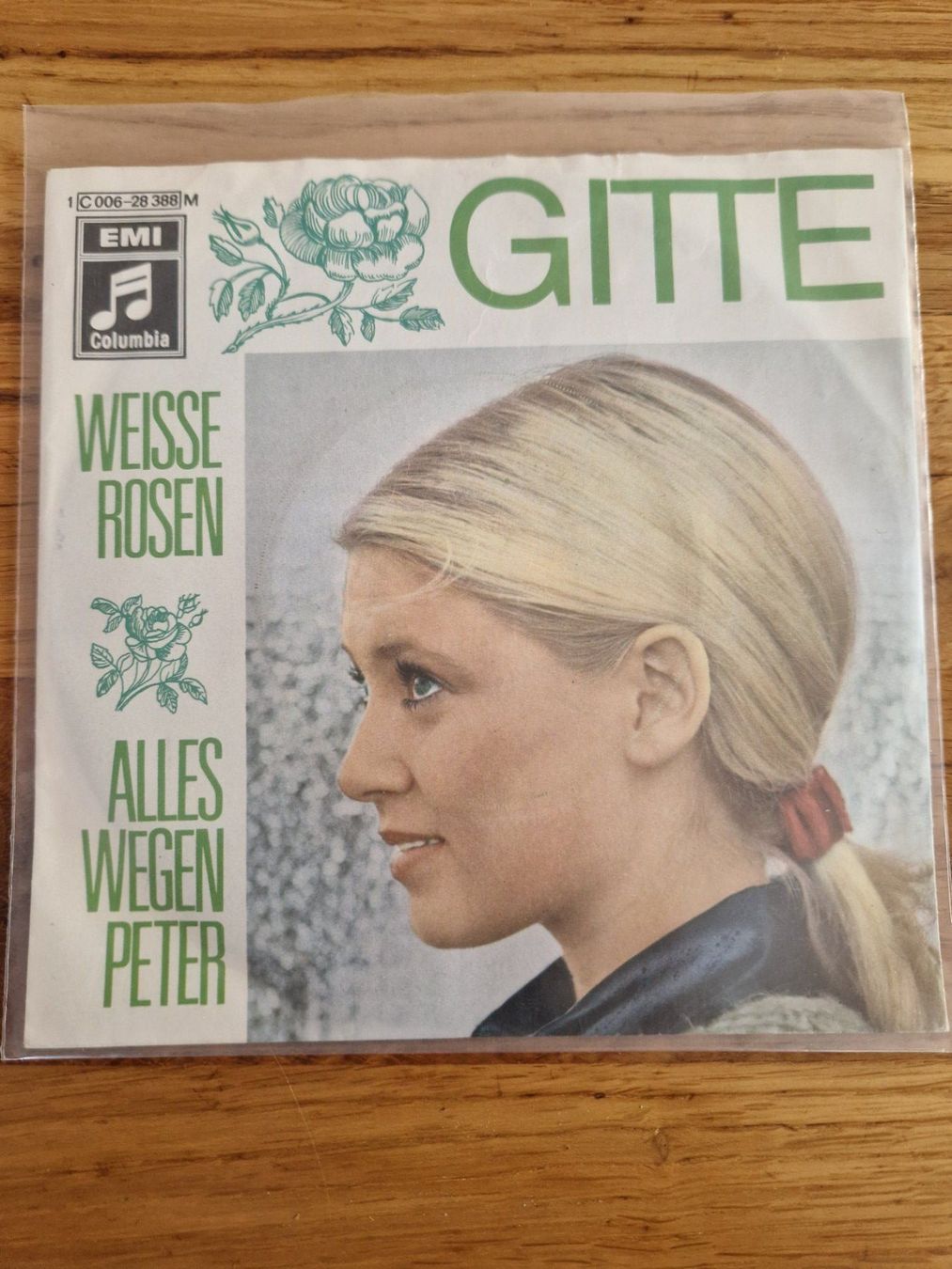Dischi in vinile: Vinyl Single - Gitte - Weisse Rosen – Usato da Sursee venduto da FKZ_13