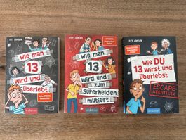3 Bücher Serie "Wie man 13 wird", Pete Johnson, Top Zustand