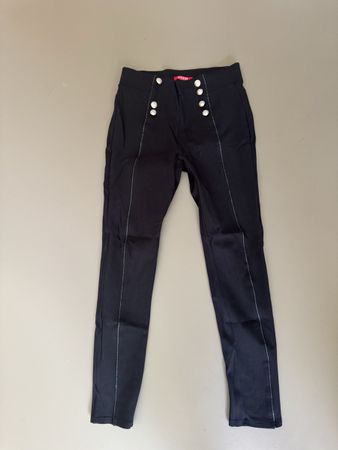 Leggins black size M Guess decorative buttons