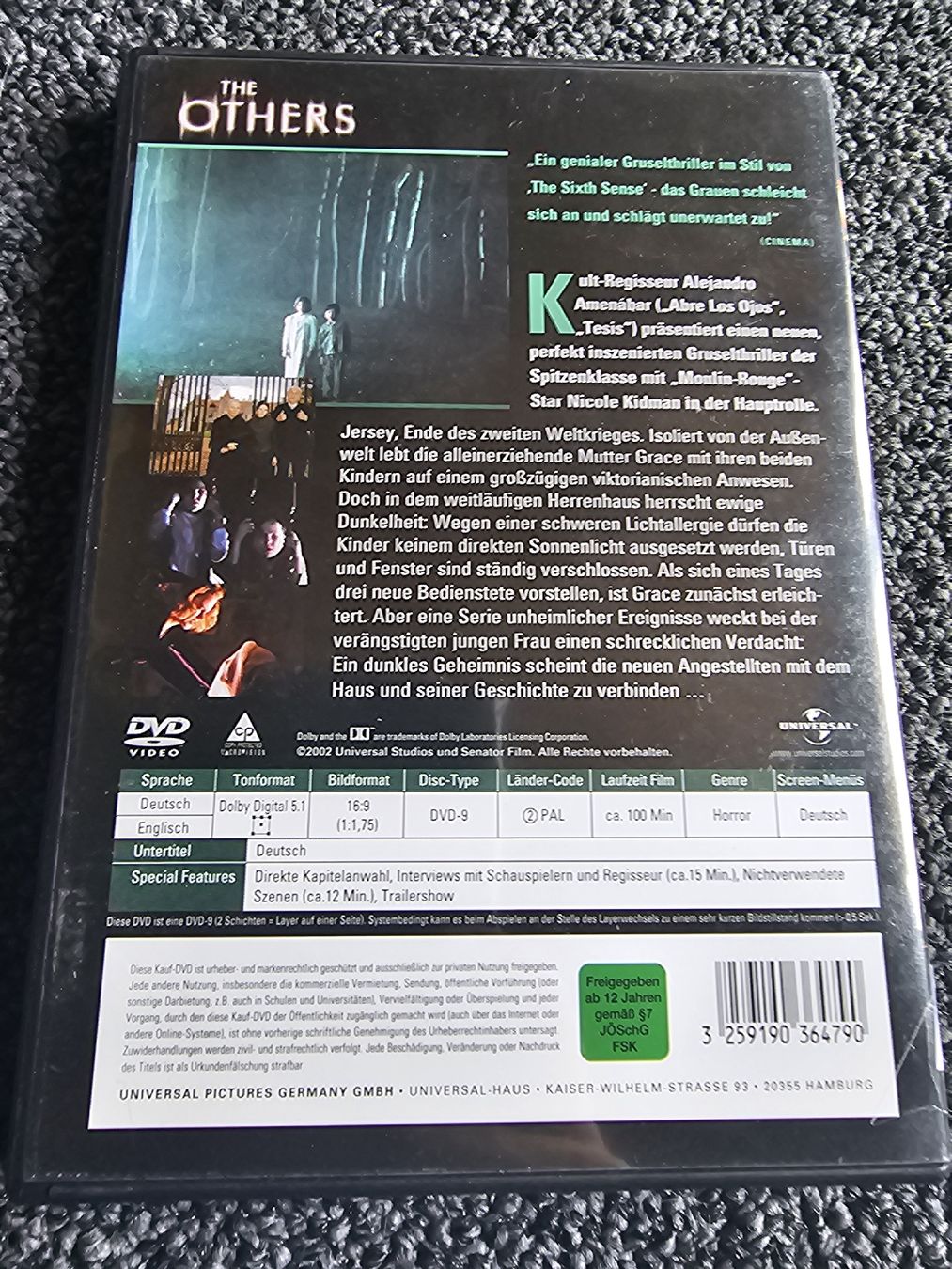 Tutti i DVDs: DVD - The Others (19919) – Usato da Ruswil venduto da jan_bxl5 1