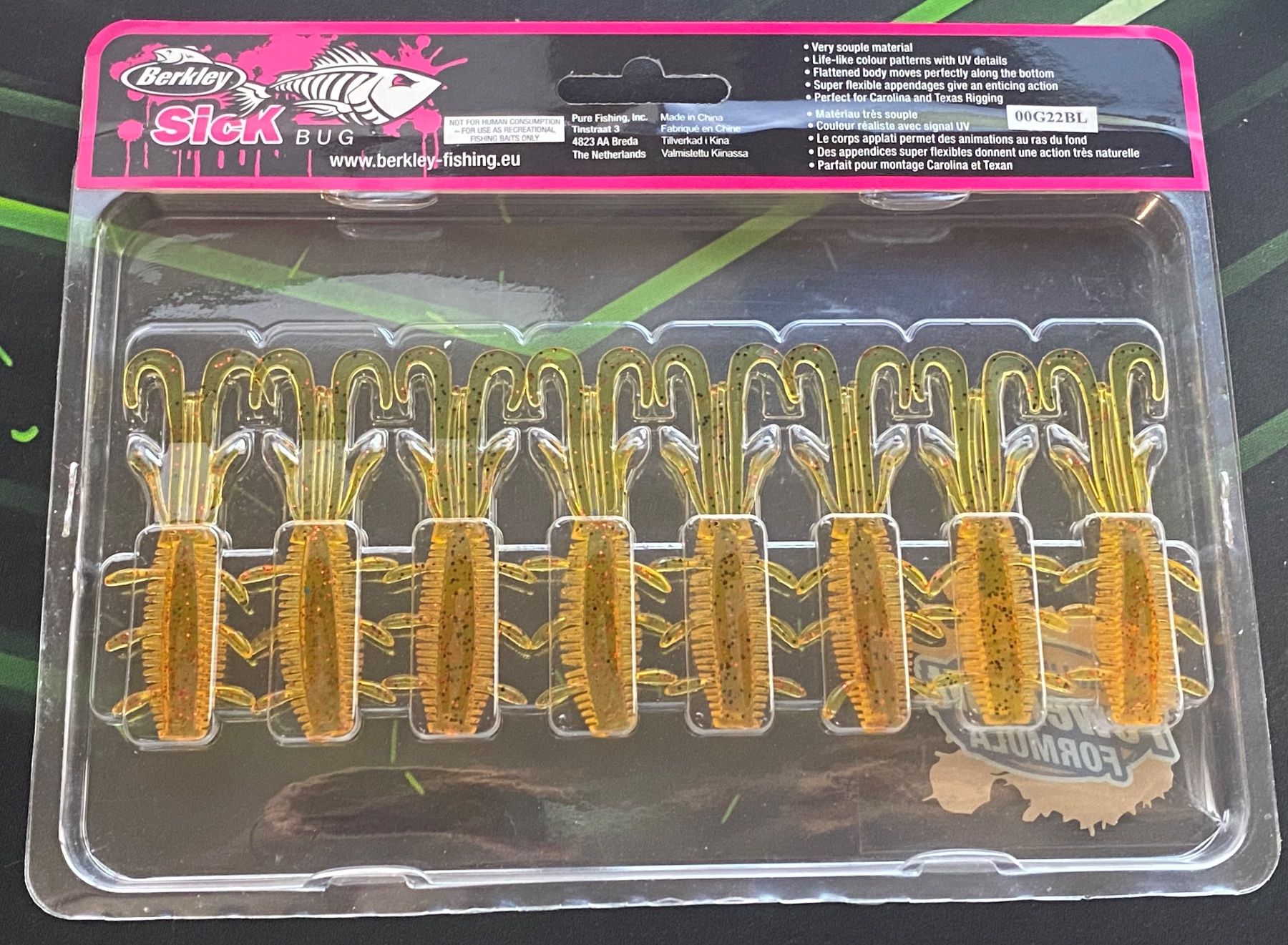 Berkley Esche: Berkley Gummikrebs - Sick Bug 7 cm – Nuovo e nell'imballaggio originale da Widnau venduto da Fishingtackle_Oggy 1