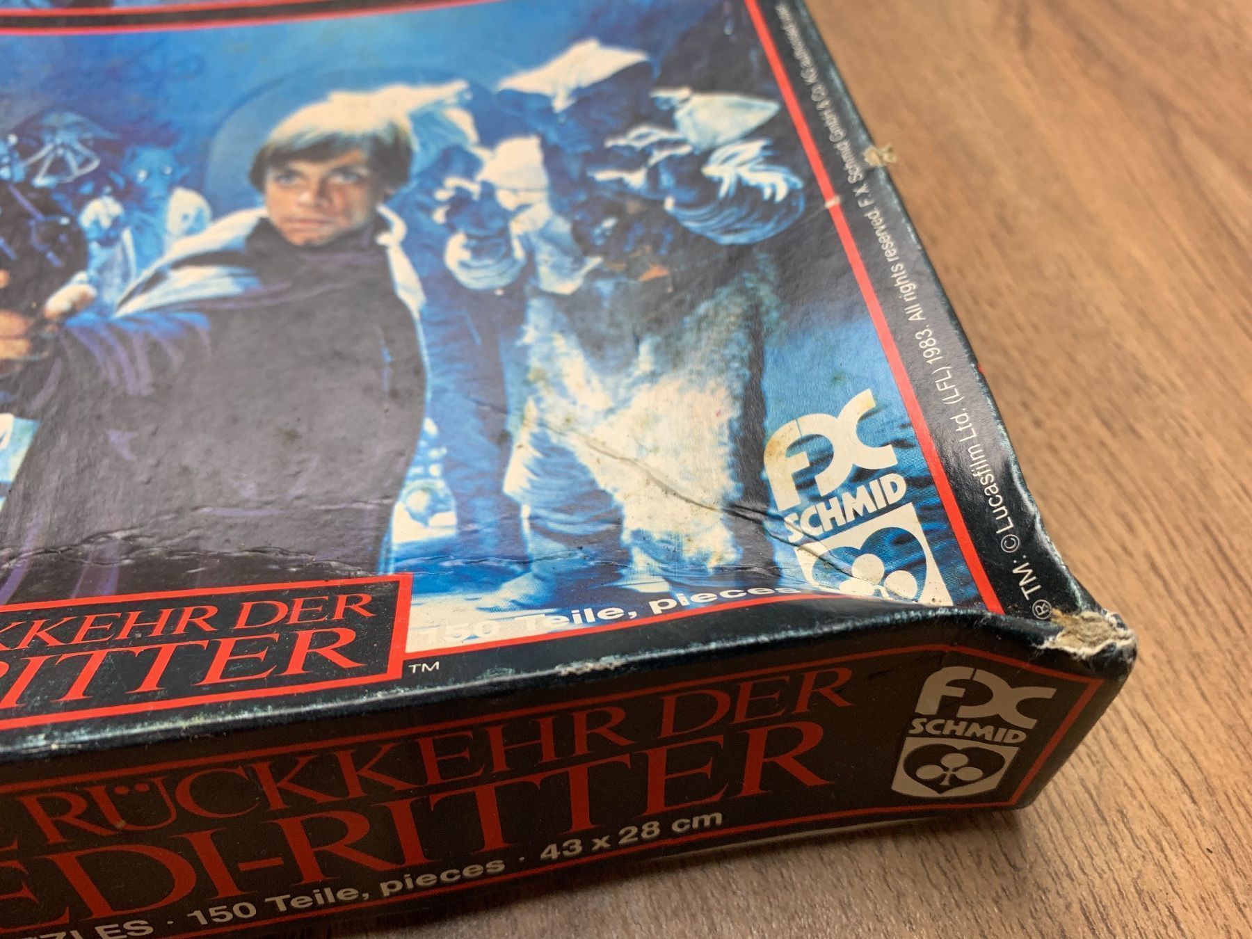 Spiele: Sehr Altes seltenes Starwars Puzzle – Gebraucht aus Hallau von R.R.91 2