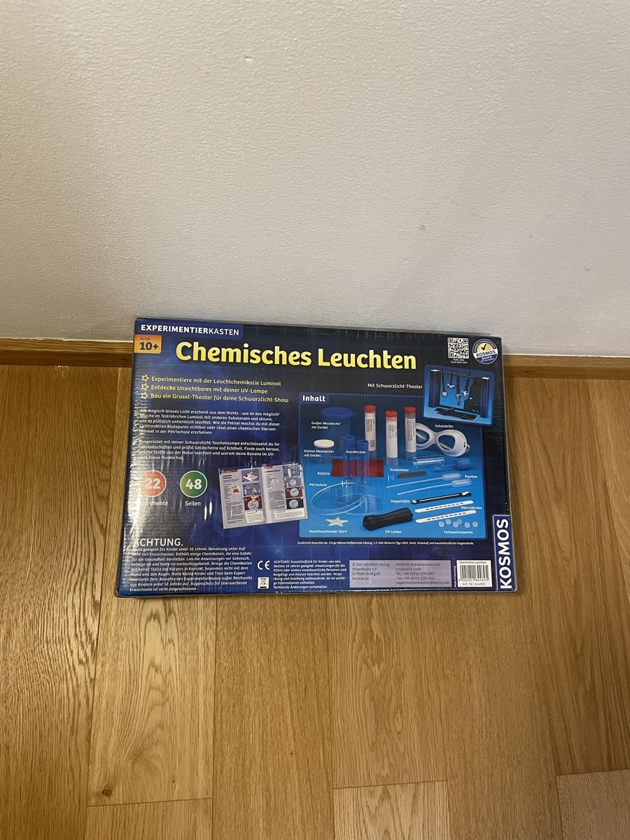 Jeux de construction: KOSMOS Experimentierkasten "Leuchten" – Neuf avec emballage d'origine à Bottmingen par oskarsgm 1