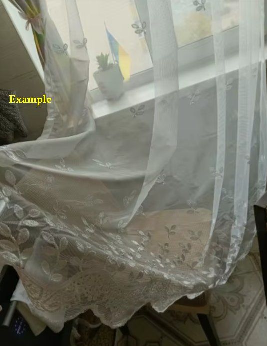 Tende: 2 schöne Vorhänge 132x213cm mit 4 x Tischsets – Nuovo e nell'imballaggio originale da Amriswil venduto da Ravinvida 7