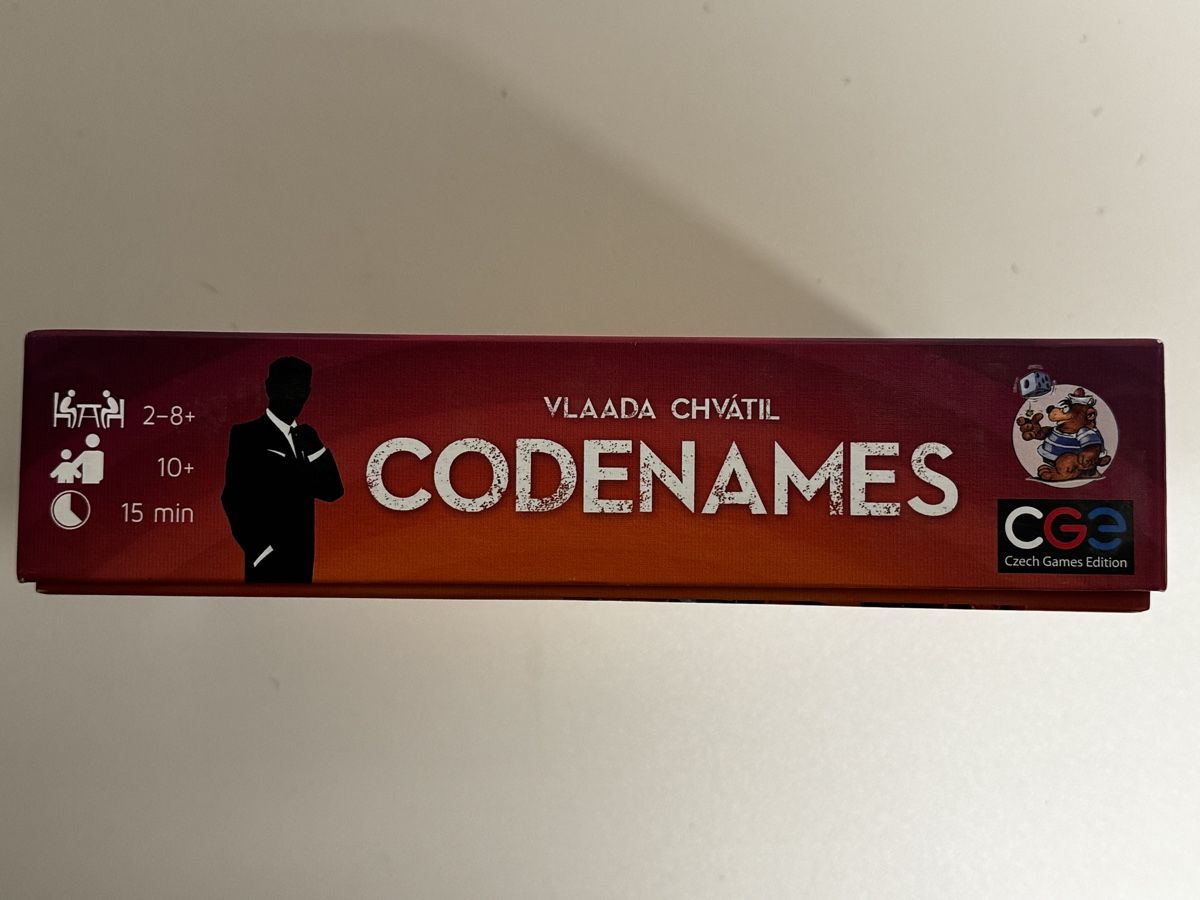 Giochi: Codenames Brettspiel VLADA CHVÁTIL NEU & Originalverpackt  – Nuovo e nell'imballaggio originale da Zürich venduto da Nobs1 5