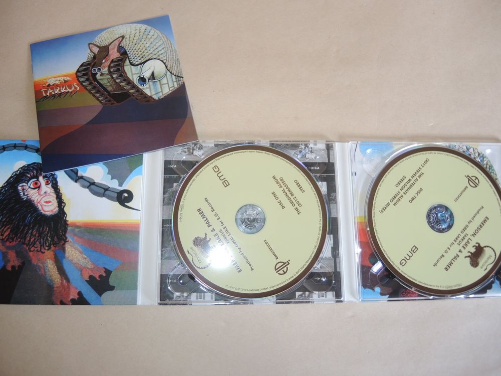 2 Stück Box CD ELP Emerson Lake & Palmer TARKUS | Kaufen auf Ricardo