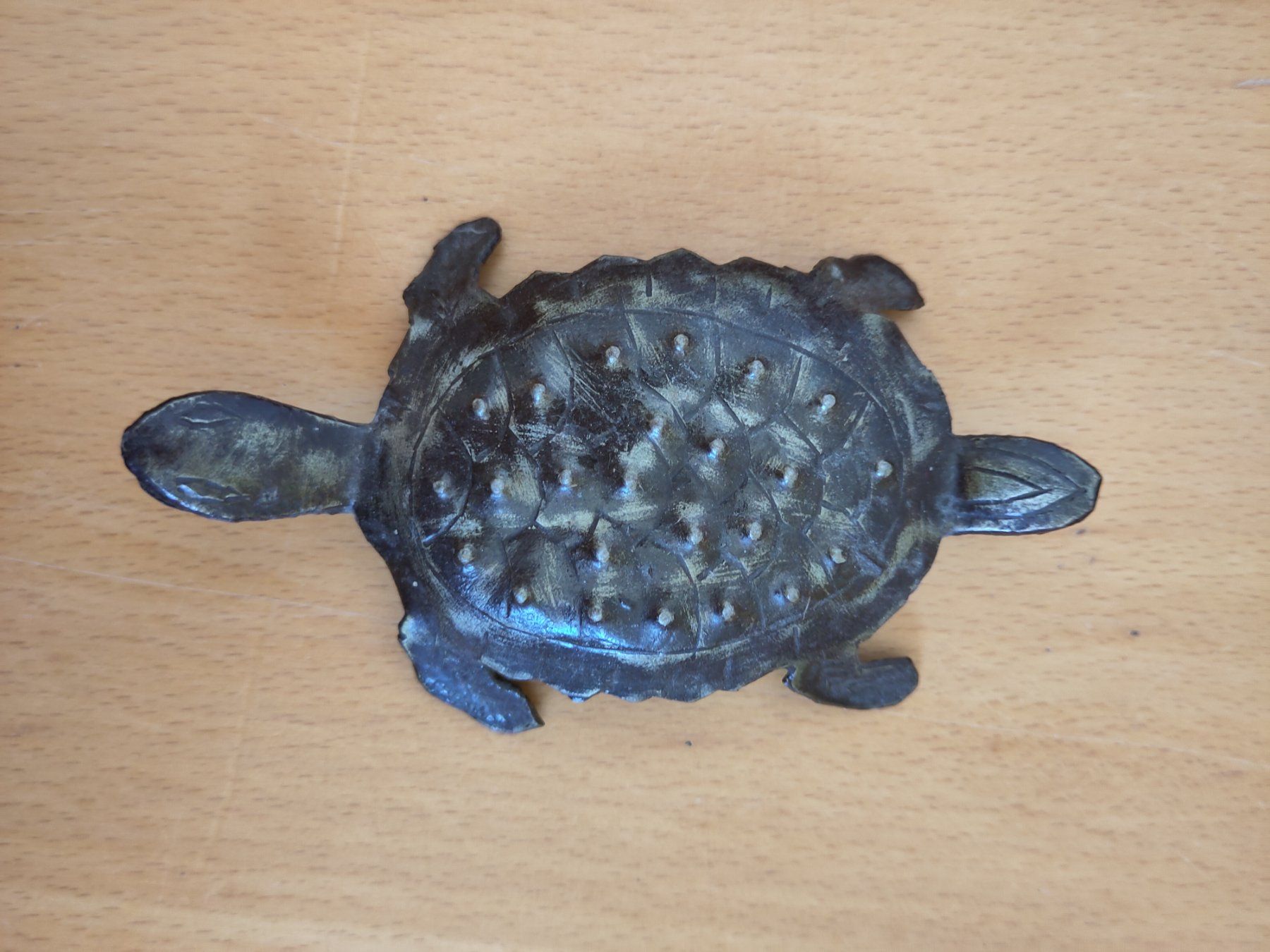 Statuette: Schildkröte aus Metall – Usato da Zürich venduto da mar_2cbd