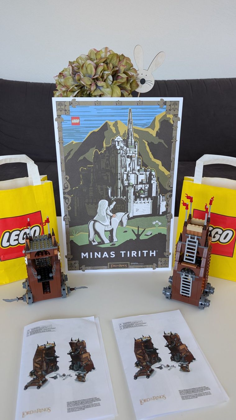 Lego Kit di costruzioni: Lego Herr der Ringe 2x Belagerungsturm mit Poster – Nuovo (secondo la descrizione) da Winterthur venduto da ryb_5py9 8