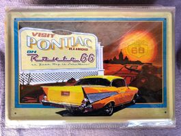 Route 66 pontiac Chevrolet 1957 bel air