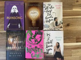 Lot de 6 livres en anglais