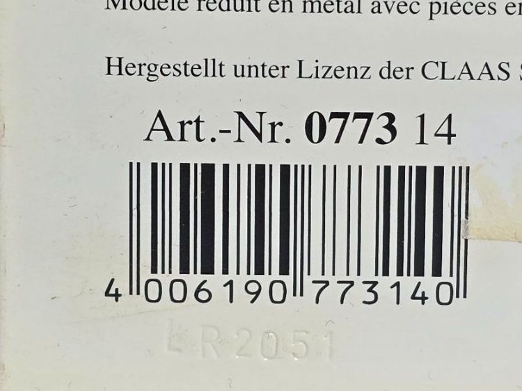 Wiking Modellbausätze & Standmodelle: Wiking, 077314, Claas 950 Axion, Vitrine – Neu (gemäss Beschreibung) aus Kloten von Nicola2 1