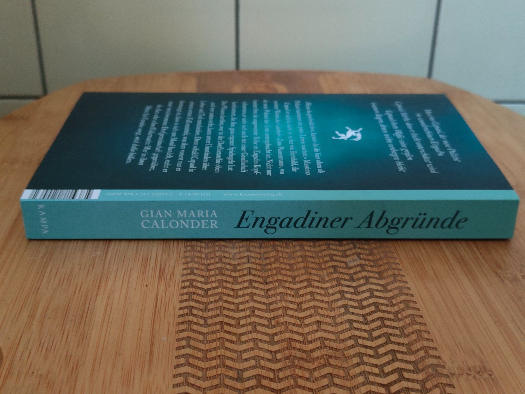 Libri: ENGADINER ABGRÜNDE - GIAN MARIA CALONDER – Usato da Wald ZH venduto da Wullabolla 2