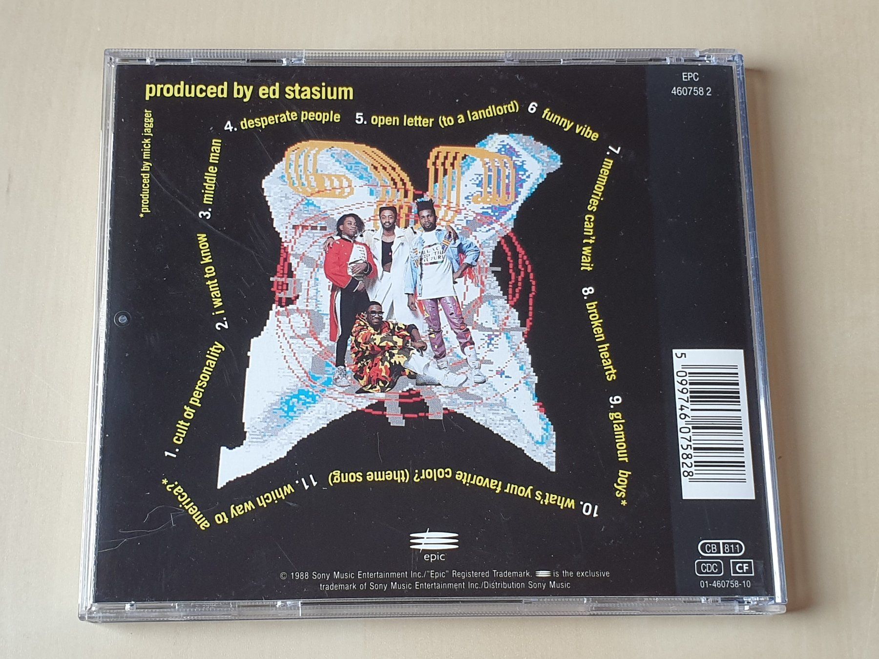 CD: Living Colour Vivid – Usato da Stansstad venduto da collectorsshop 1