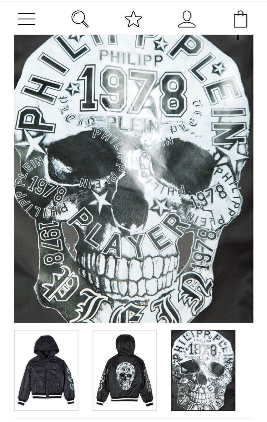 Philipp Plein Giacche & Cappotti: PHILIPP PLEIN HOODED BOMBER "COLT" – Usato da Oetwil am See venduto da Bigrico 2