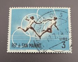 San Marino motiv briefmarke