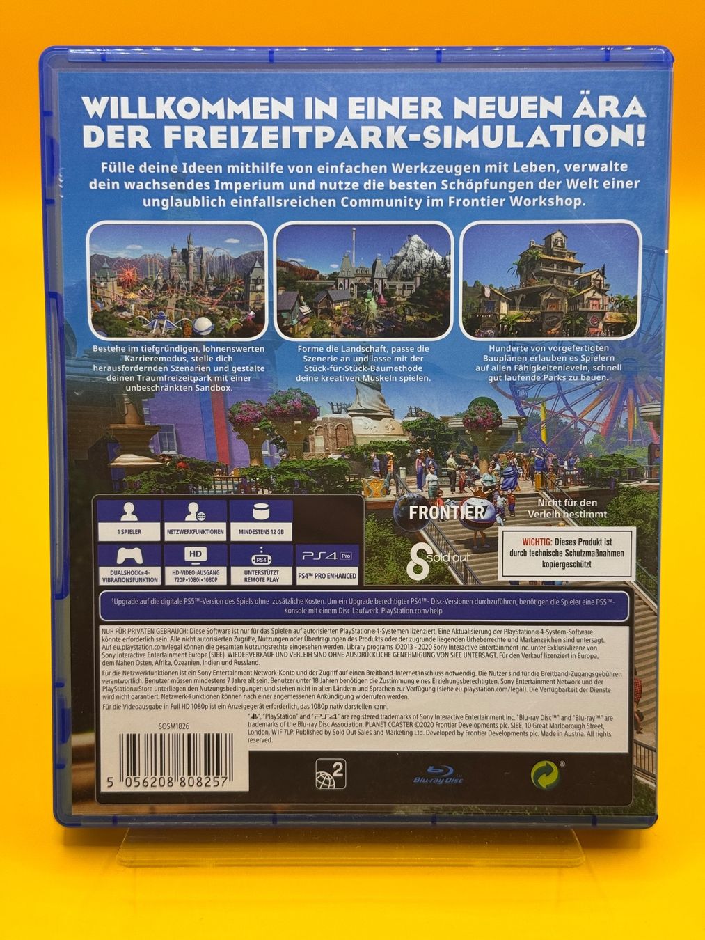 Sony Spiele: Planet Coaster: Console Edition - PS4 – Gebraucht aus Oberwil b. Zug von silver2024 1