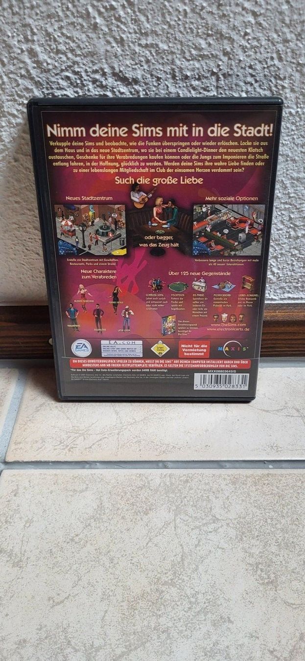 Microsoft Giochi: PC Spiel – Die Sims Hot Date – Usato da Münsingen venduto da Heroism2010 1