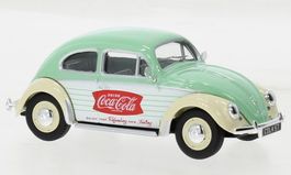 VW Käfer "Ovali" 1953-1957 "Coca Cola hellgrün / beige /