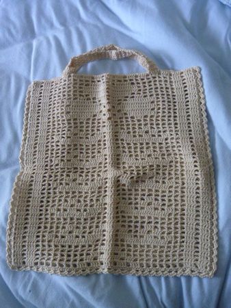 Handgefertigte Häkeltasche Boho-Style