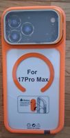 Custodia arancione protettiva per iPhone 17 Pro Max