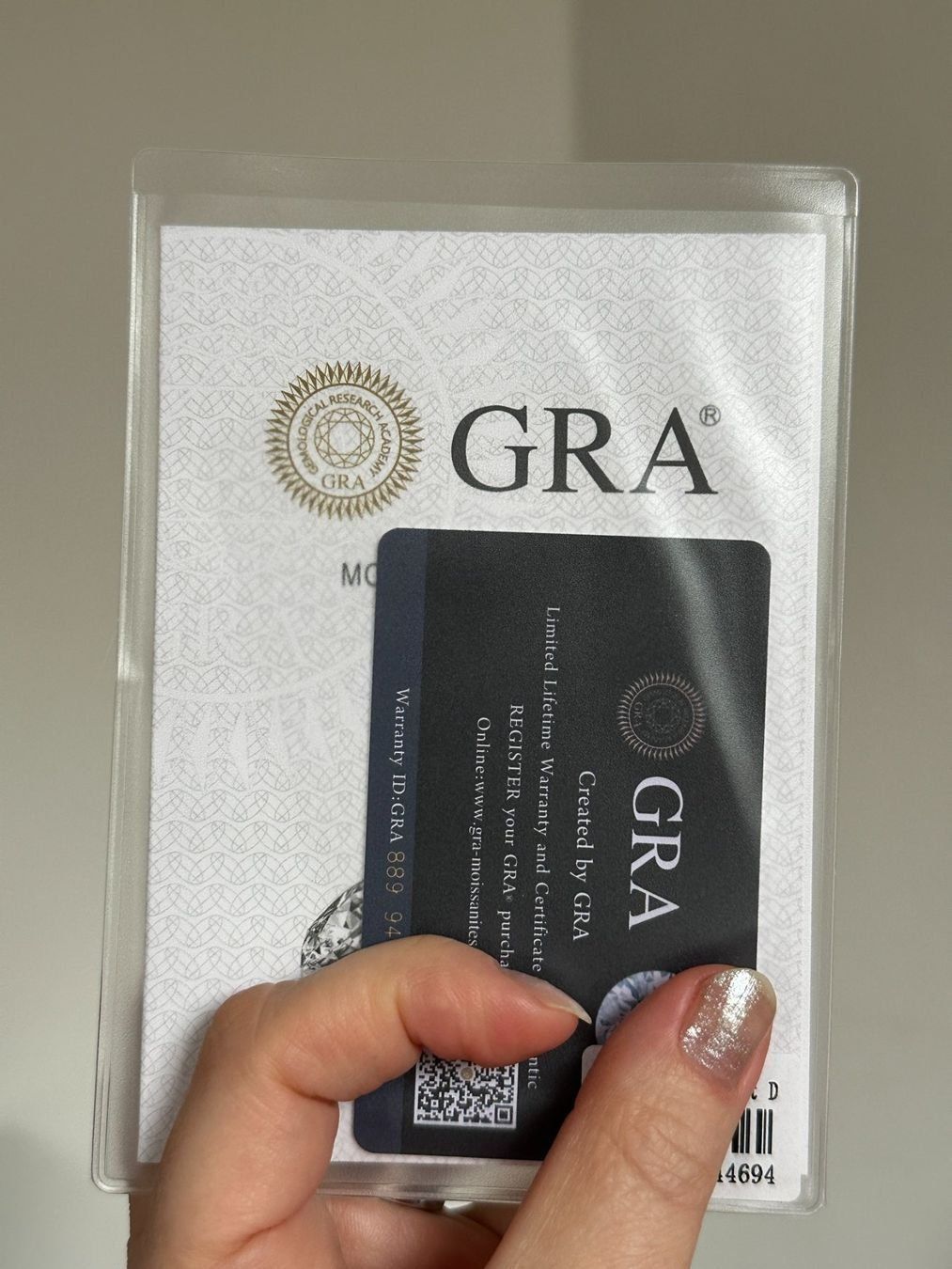Anelli: 1ct 6,5 mm Moissanite rings with certificate – Nuovo e nell'imballaggio originale da Genève venduto da AWWA 8