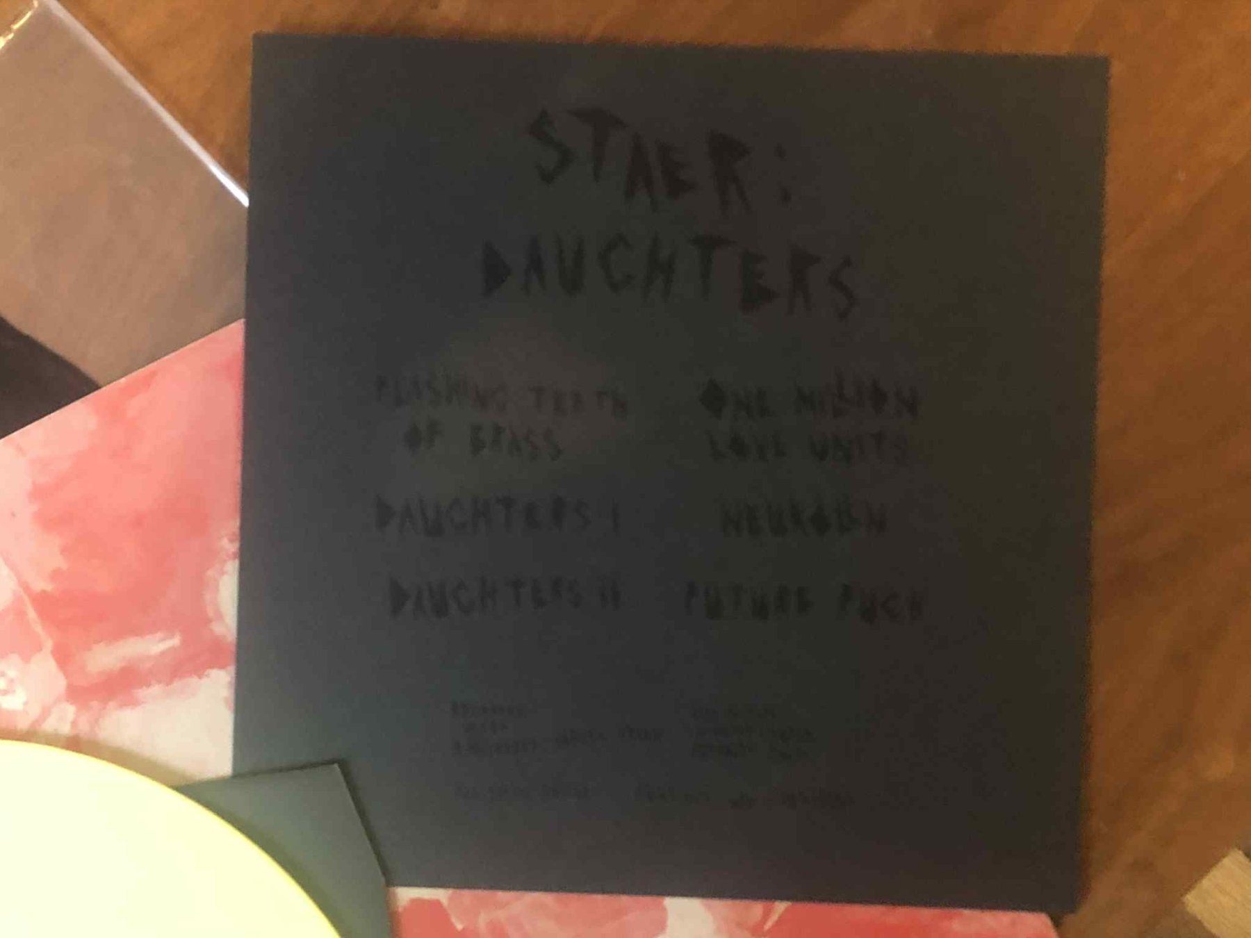 Vinyles: Staer – Daughters vinyl lp 33t – D'occasion à Lausanne par sim_bc8q 3