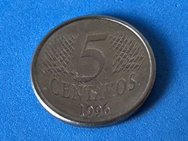 Brazil - 5 Centavos 1996