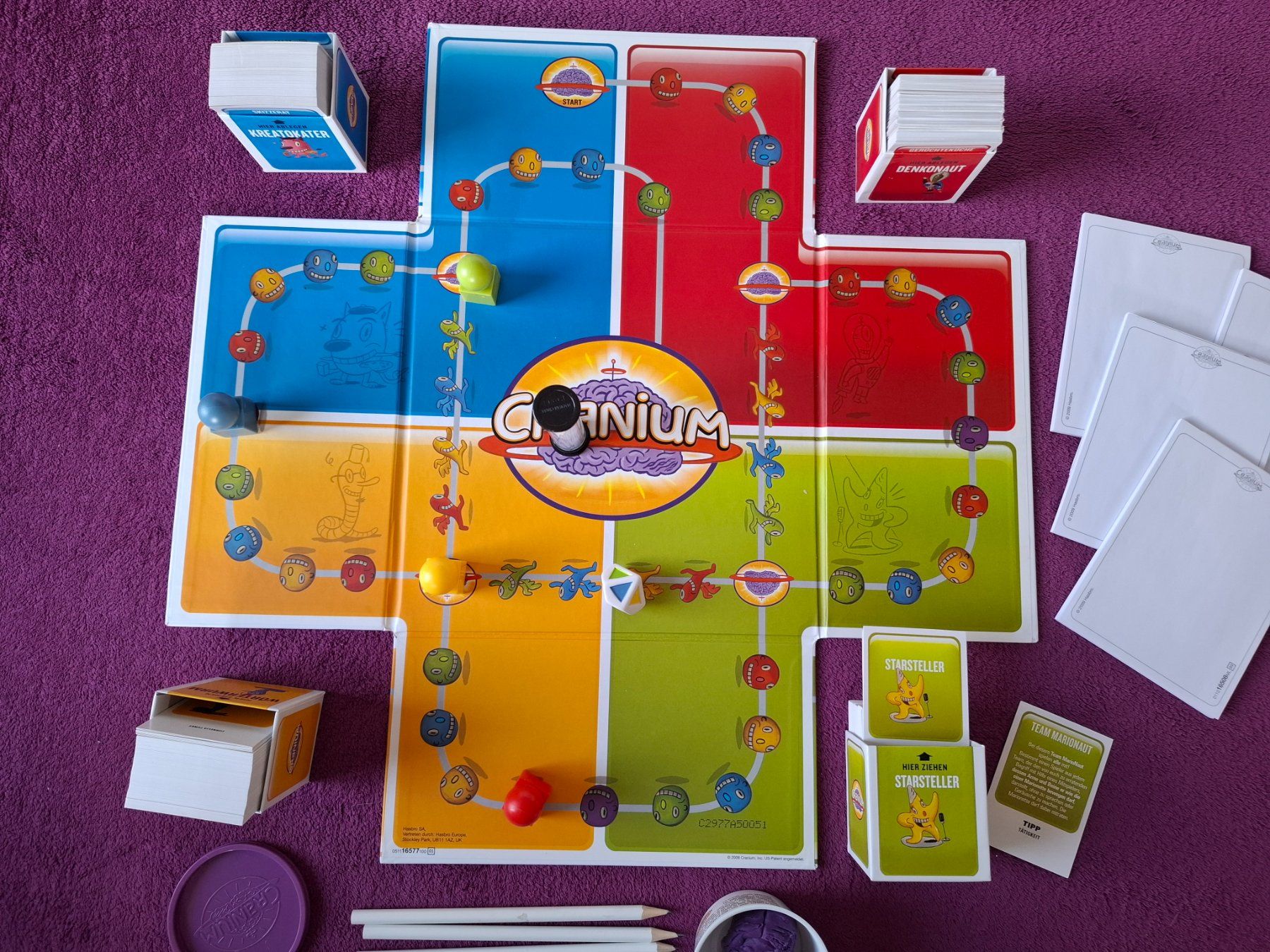Hasbro Giochi: Spiel - Cranium von Hasbro – Usato da Müllheim Dorf venduto da Seeeule01 5