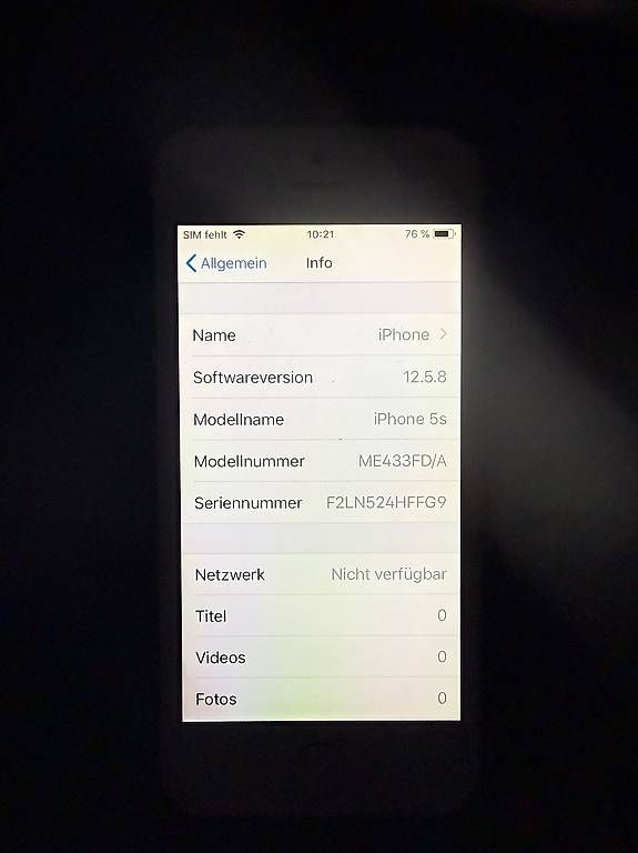 Telefoni cellulari / Smartphones: Iphone 5S 16 GB – Usato da Biezwil venduto da rip0505 4