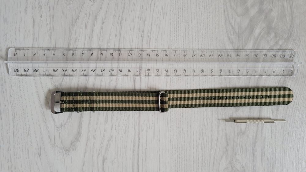 NATO Vert clair et vert foncé 20 mm 3