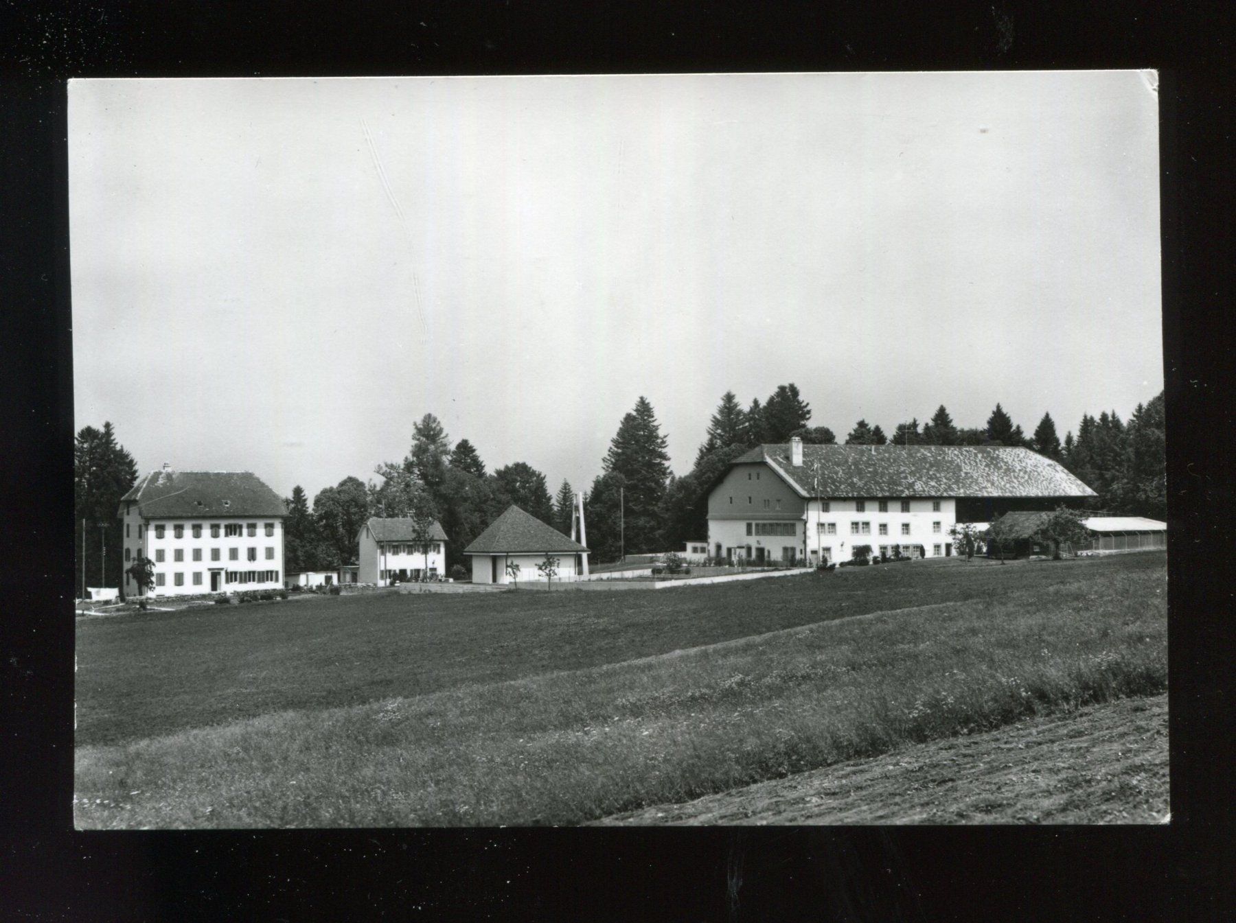 Ansichtskarten: Les Bois, St. Josefkapelle – Gebraucht aus Aarau von Elmaar41