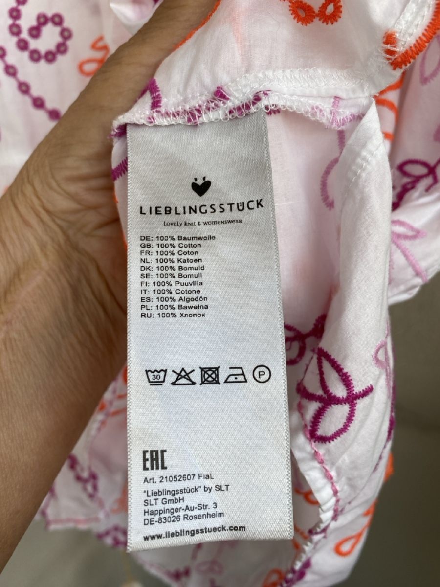 Lieblingsstück Camicette: Lieblingsstück Bluse 40, Muster aufgestickt – Nuovo (secondo la descrizione) da Hünibach venduto da nadalila 4