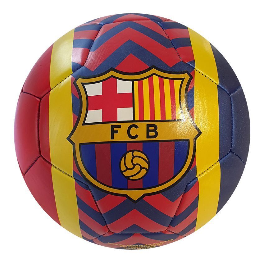 Palloni: FC Barcelona Vereinsball ''ZIGZAG' – Nuovo e nell'imballaggio originale da Wil SG venduto da Football-Legends 3