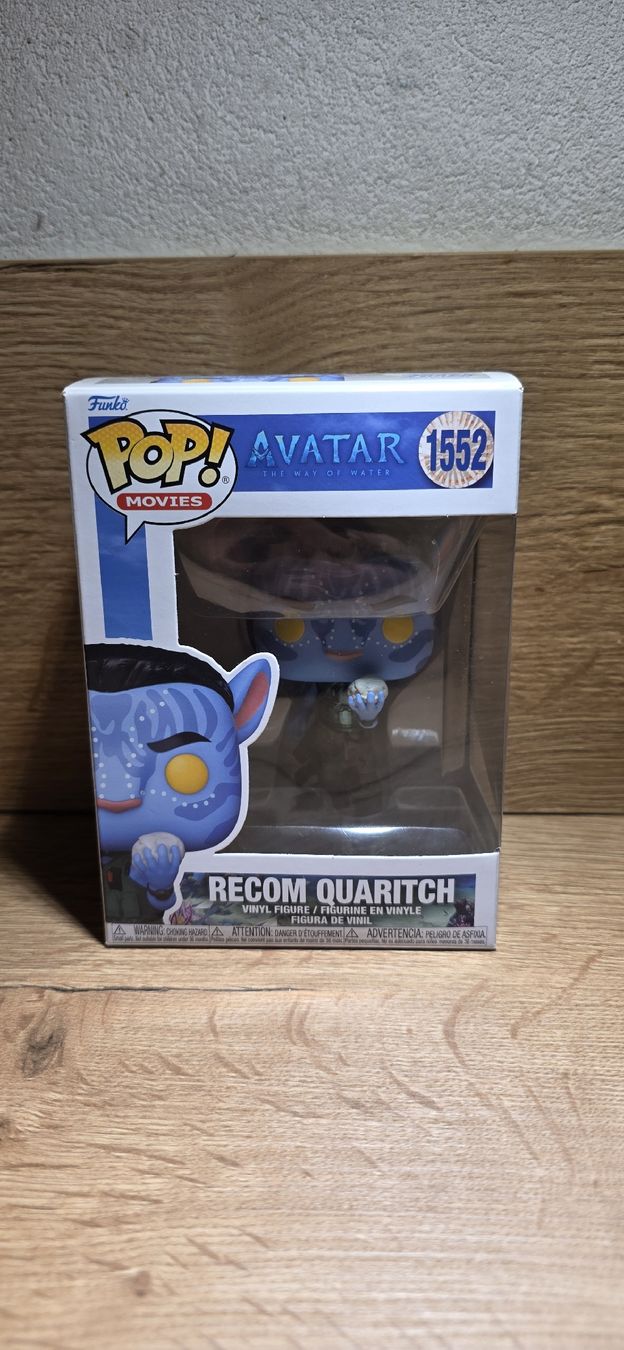 Funko Figuren: Funko Pop Avatar Recom Quaritch #1552. – Neu und originalverpackt aus Sion von CrazyLiline