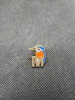 Anstecknadel Migros Eisvogel mit M