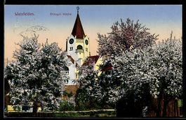 AK Weinfelden, Evangelische Kirche, 1915