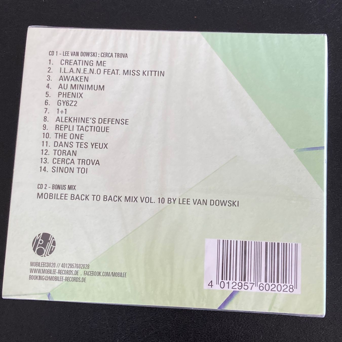 CD: Lee Van Dowski - Cerca Trova, 2CD | IDM – Nuovo e nell'imballaggio originale da Bern venduto da Ntsamina 1